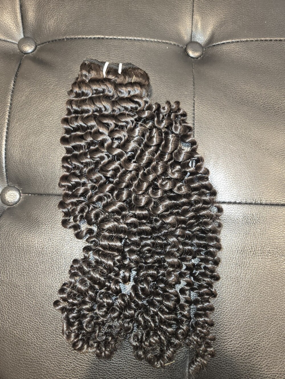24" Raw Virgin Burmese Curly Weft Bundle